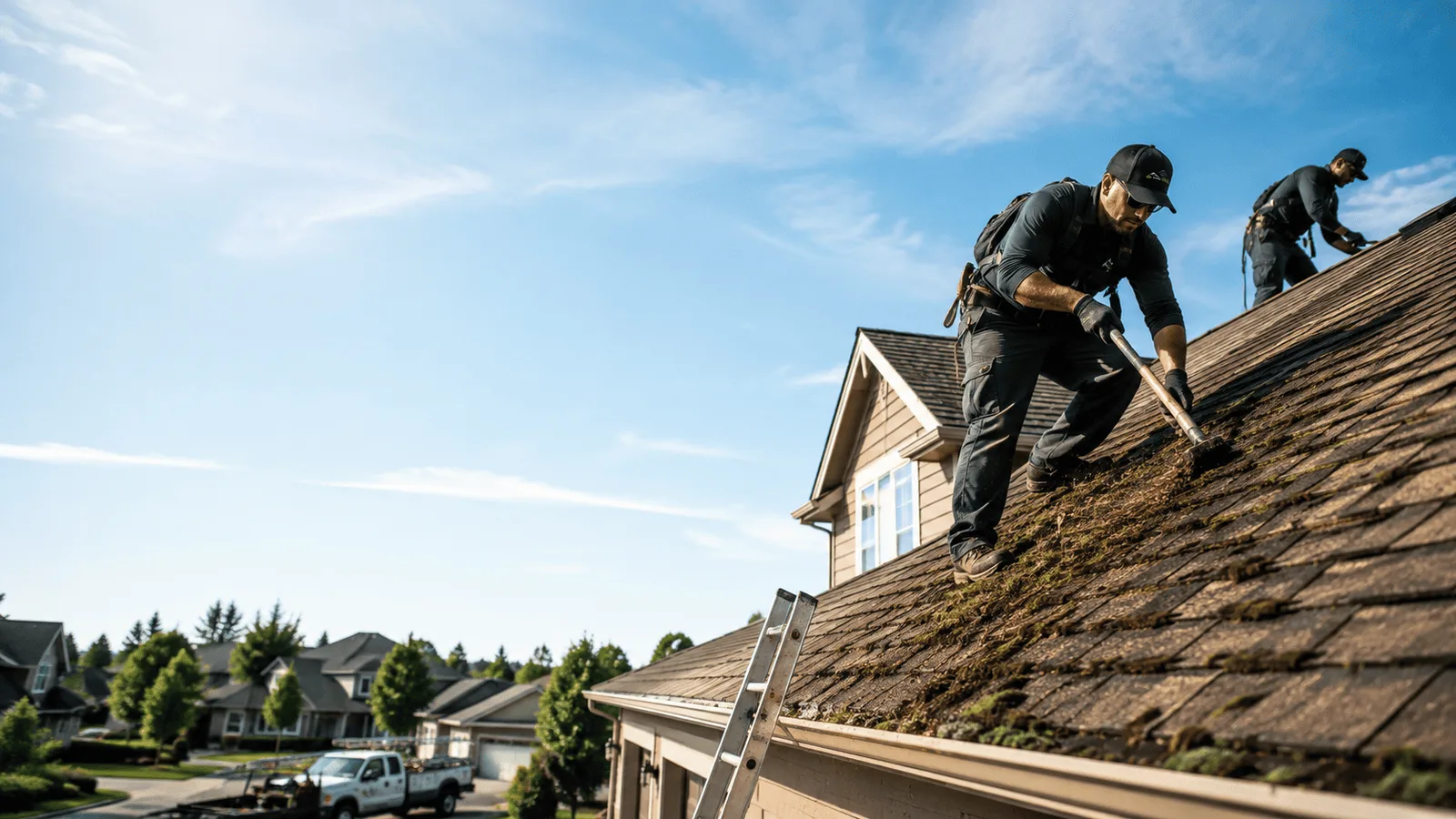 Roof Moss Removal in Swanton, VT near me